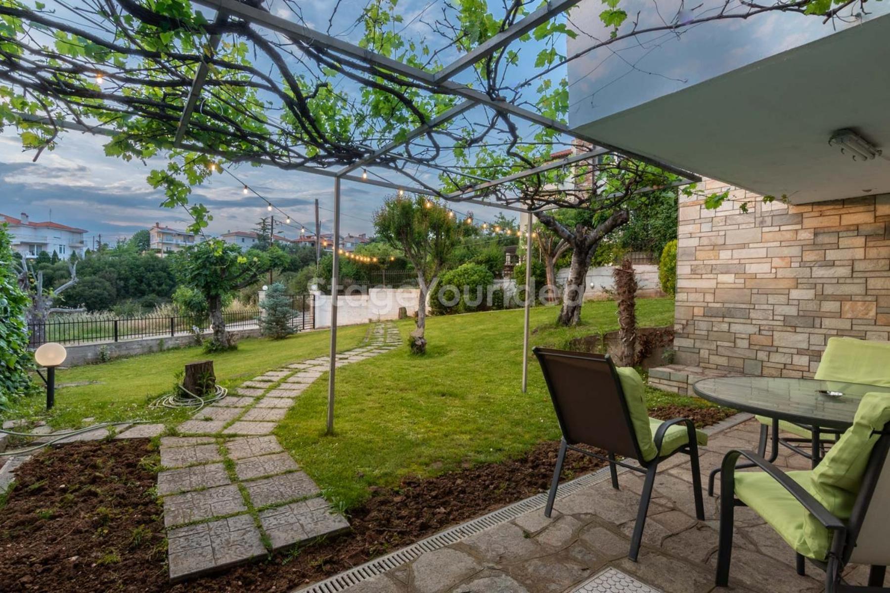 Traditional Villa Appartment With Garden, Also For Gatherings ,15 Minutes From Thessaloniki Airport Esterno foto