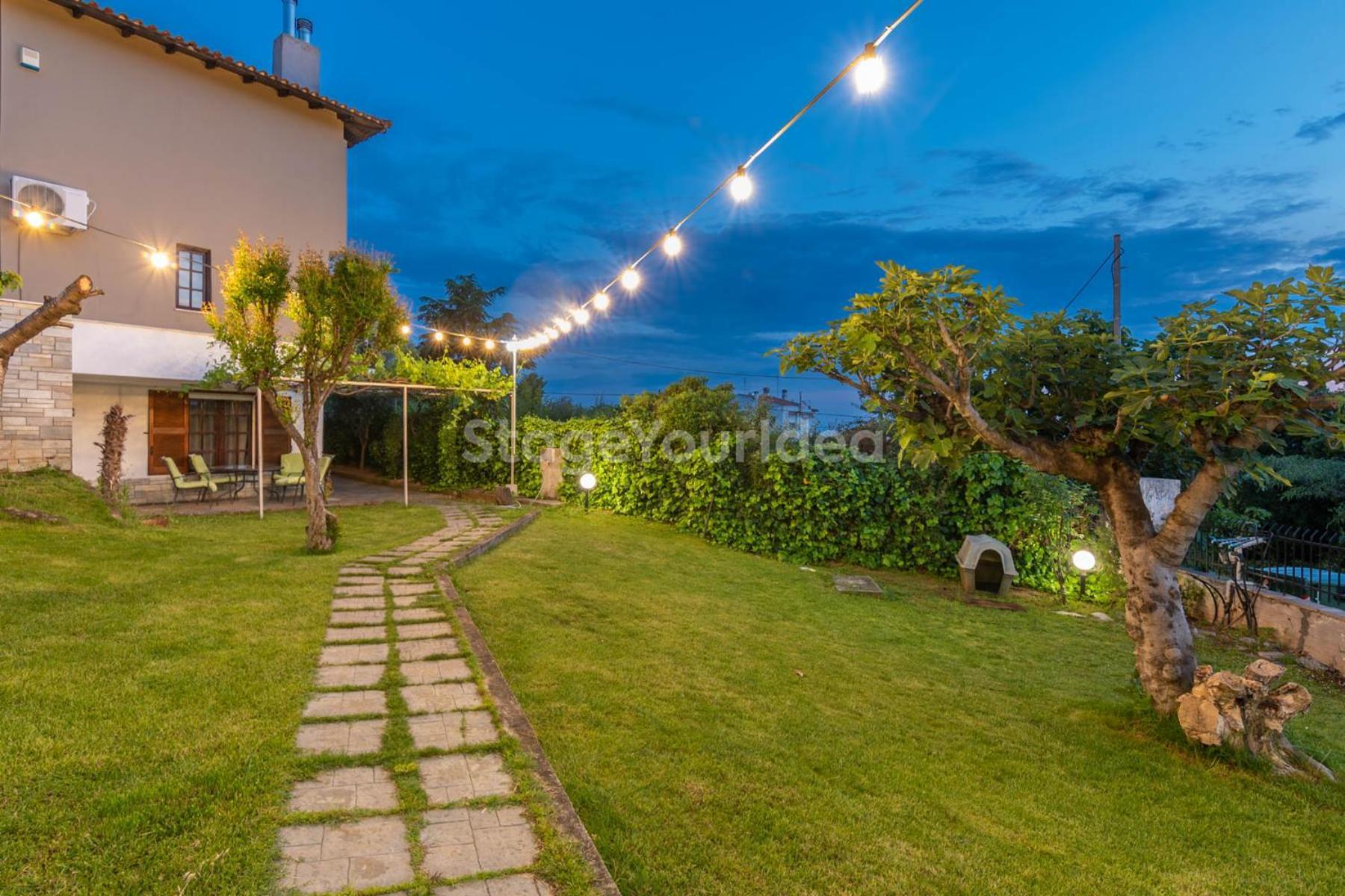 Traditional Villa Appartment With Garden, Also For Gatherings ,15 Minutes From Thessaloniki Airport Esterno foto